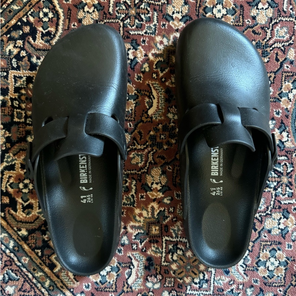 Birkenstock EVA black clog
